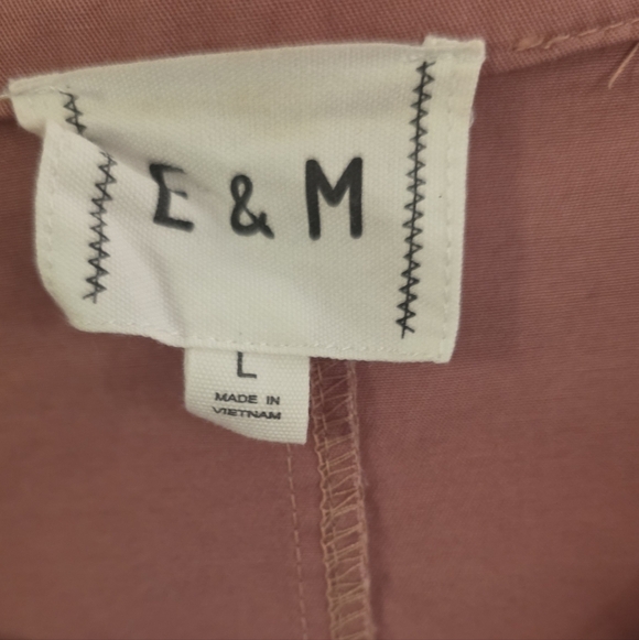 Women's Utility Jacket in Dusty Rose - Picture 2 of 6